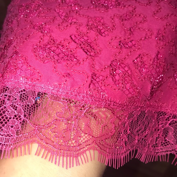 Stunning Pink Beaded BCBG dress - Picture 14 of 16